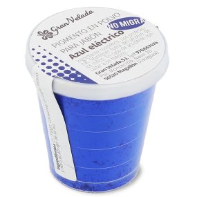 Pigment poudre savon bleu électrique