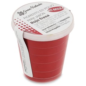 Pigment poudre savon fraise rouge