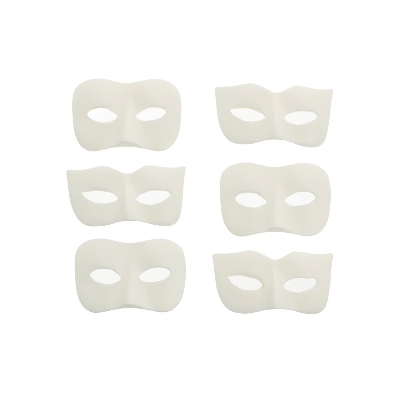 Molde 6 máscaras carnaval