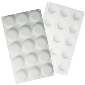 Molde silicona 15 circulos Molde silicona 15 circulos