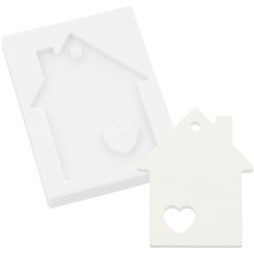 Molde casita figura para colgar Molde casita figura para colgar