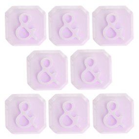 Molde & para letras de sabao