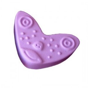 Molde Silicone Artesanal Cara de Coração