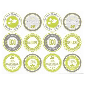 Les autocollants mélangent des produits naturels Les autocollants mélangent des produits naturels