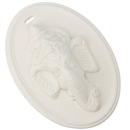 Molde para figuras de escaiola Medalha de Elefante da Sorte