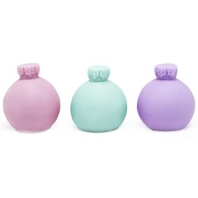 Molde para fazer sabonetes 3 bolas de Natal