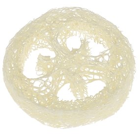 Esponja natural lufa em rodelas