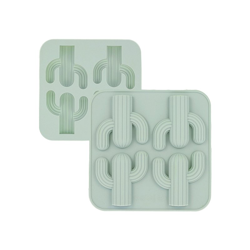 Molde silicone cactos 4 uds