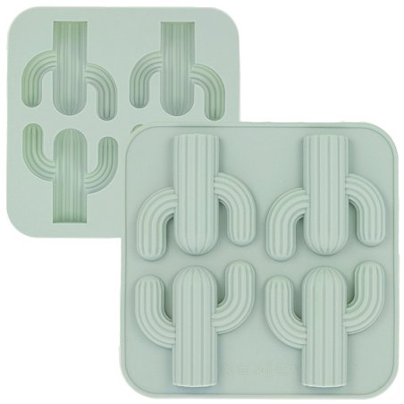 Molde silicone cactos 4 uds