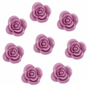 Molde 8 rosas de sabonete