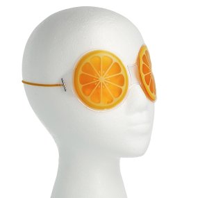 Antifaz gel frio naranjas Antifaz gel frio naranjas