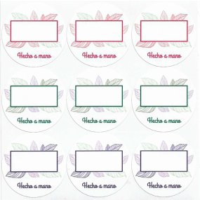 Adesivos para perfume feito a mao