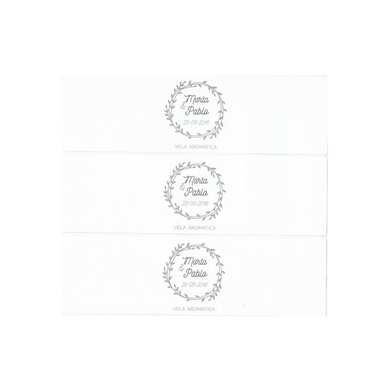 Pegatinas personalizadas corona negra