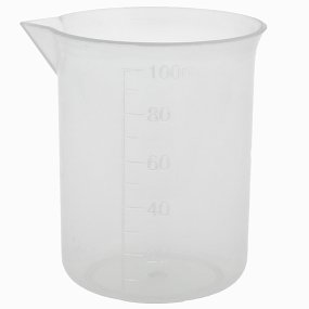 Copo medidor 100 ml plastico