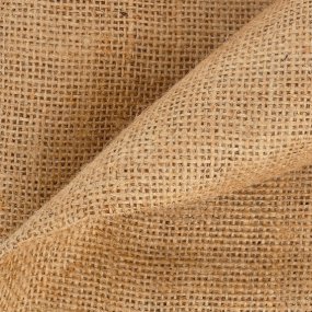 Tissu de sac en toile de jute brun naturel Tissu de sac en toile de jute brun naturel