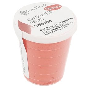 Bougies de teinture pigment de saumon