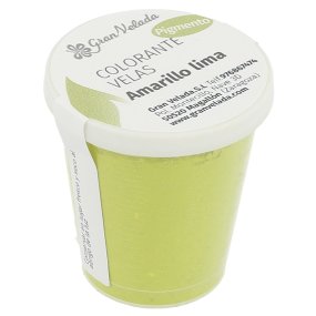 Corante amarelo lima para velas pigmento
