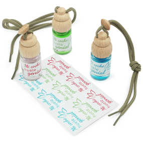 Pegatinas aroma para ambientador de coche