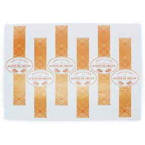 Pegatinas para jabon de argan Pegatinas para jabon de argan
