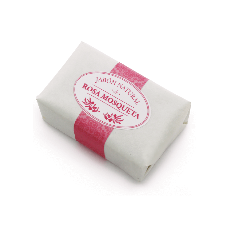 Adesivos sabonete de rosa mosqueta para packaging