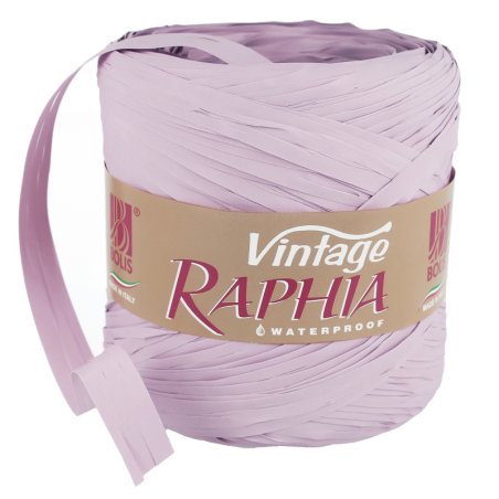 Fita de rafia lila vintage