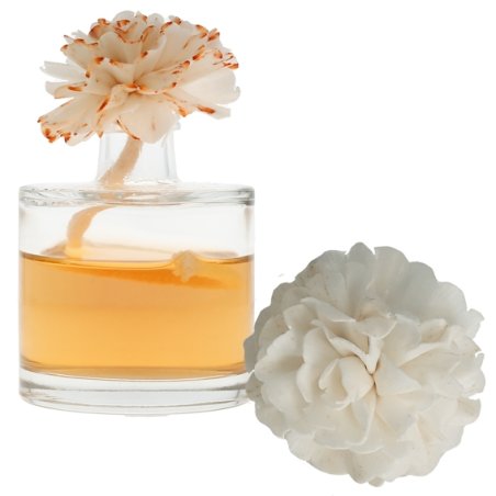 Fleur en bois pour diffuseur modele marguerite
