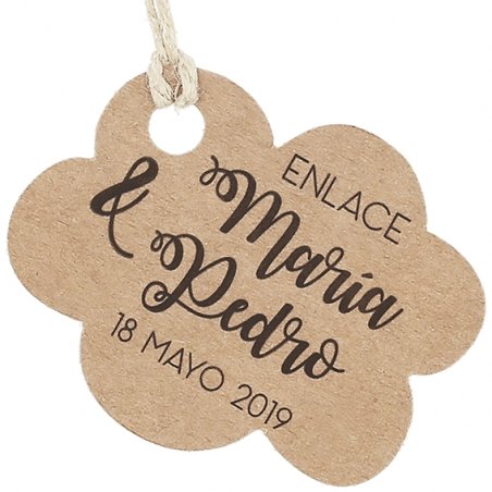 Etiquetas de cartao casamento personalizadas nuvem