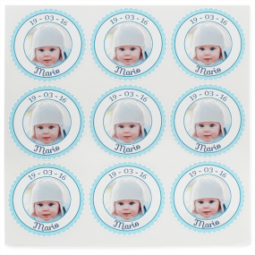 Pegatinas personalizadas con foto niño Pegatinas personalizadas con foto niño