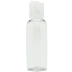 Garrafa PET alongada 50 ml tampa dis top por atacado