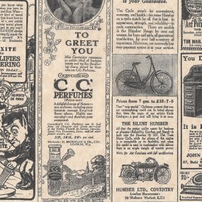 Papel encerado diseño periodico Papel encerado diseño periodico