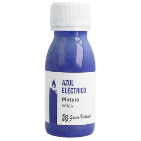 Pintura para velas azul eletrico