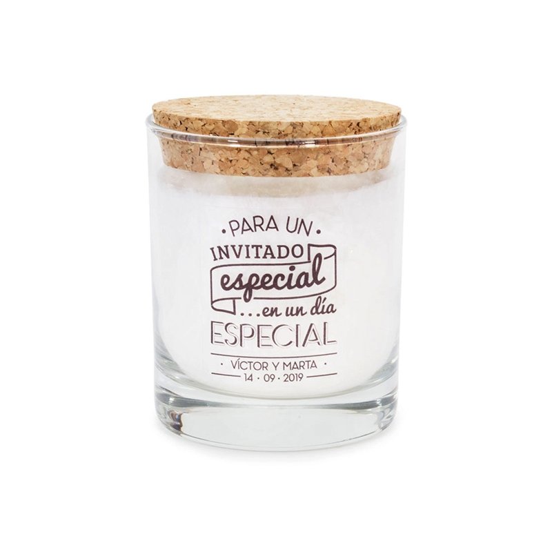 Velas personalizadas para bodas