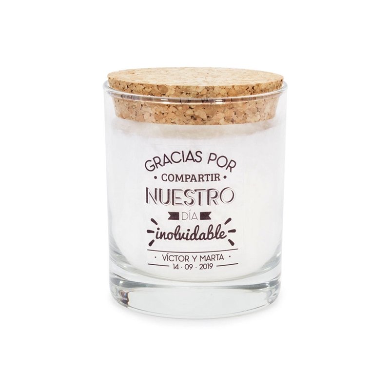 Velas obsequio bodas 