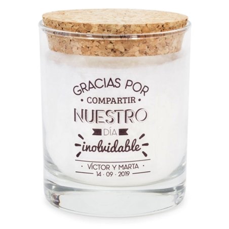 Velas obsequio bodas 
