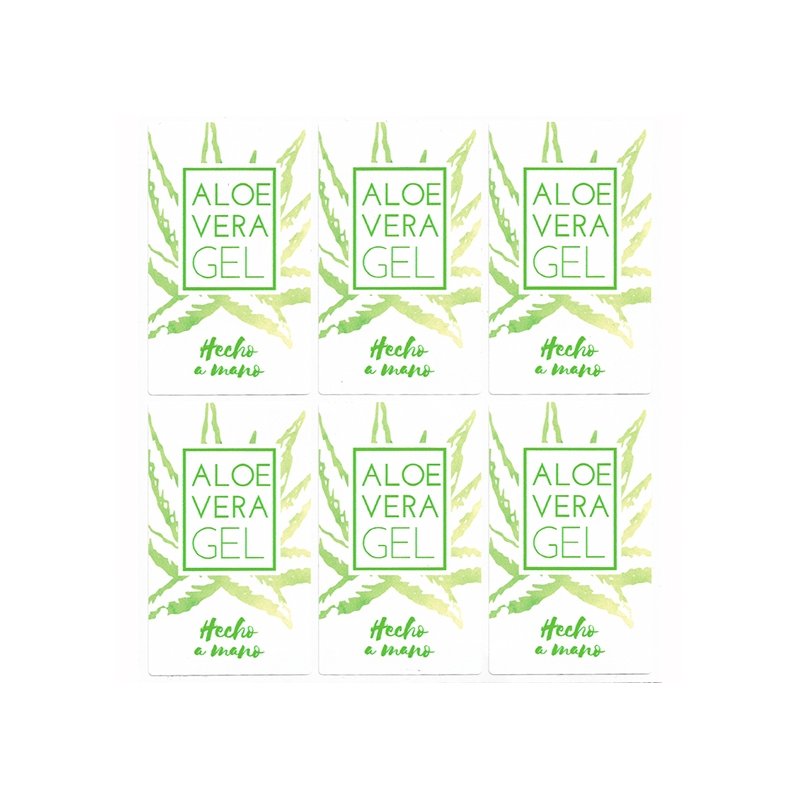Adesivos gel de aloe vera