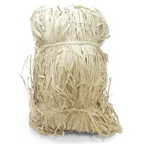 Rafia natural fajo de 1 kg Rafia natural fajo de 1 kg