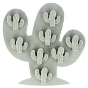 Molde silicone 8 cactos mini