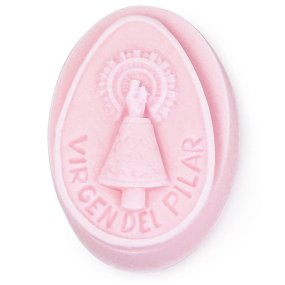 Molde oval virgem do pilar