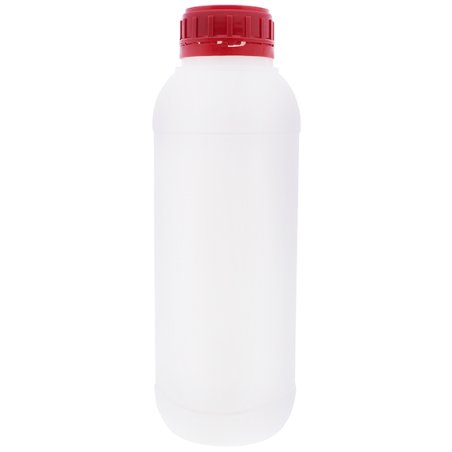 Botella de plastico 1000 ml tapon rojo