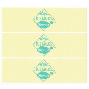 Adesivos velas para espantar as energias ruins