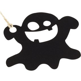 Adesivos de cartao fantasmas