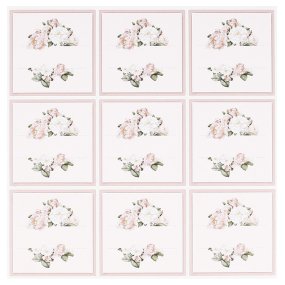 Adesivos florais para escrever em cima