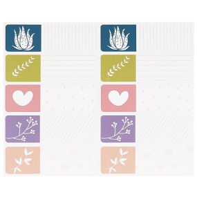 Autocollants avec des dessins à écrire sur le dessus Autocollants avec des dessins à écrire sur le dessus