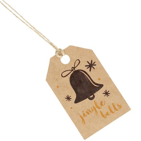 Mix d etiquettes en carton noel