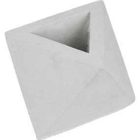 Molde portavelas triangular Molde portavelas triangular