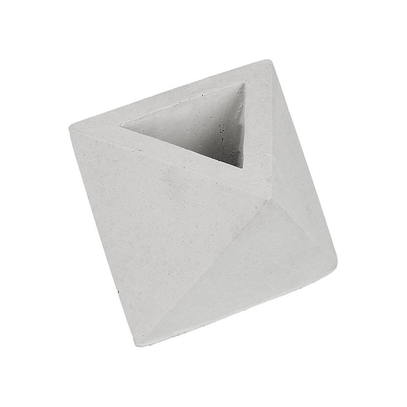Moule de bougeoir triangulaire