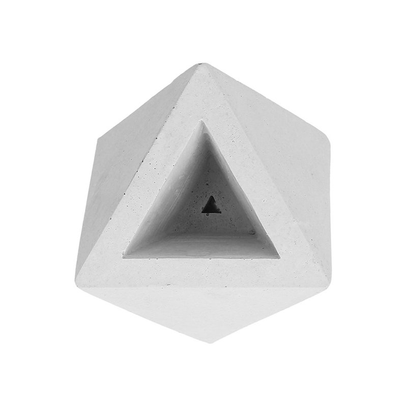 Molde suporte velas triangular