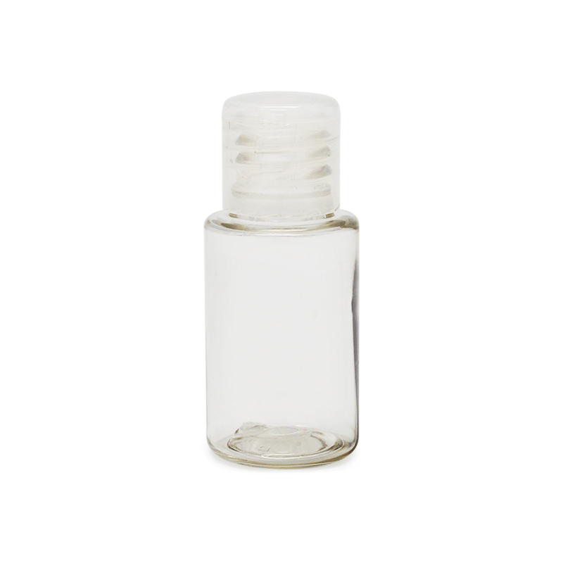 Botella pet transparente 100 ml  tapón rosca obturador gotero