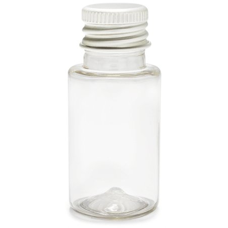Flacon PET 20 ml avec bouchon à vis en aluminium