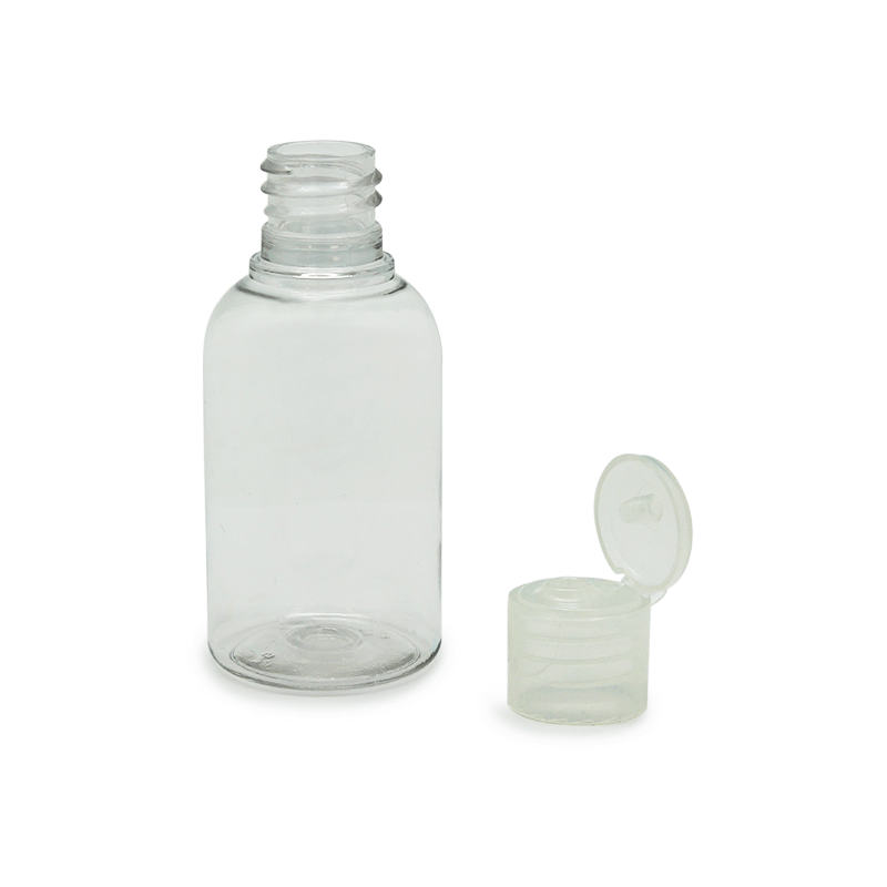 Flacon PET bouchon de charnière de 50 ml